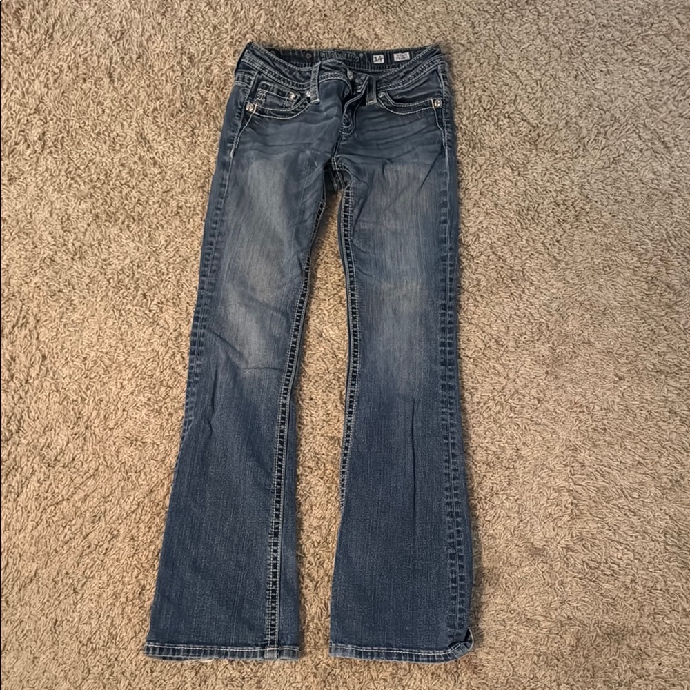 Miss Me Blue Bootcut Jeans Classic Denim